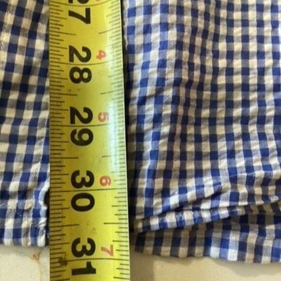 Ralph Lauren Mens Seersucker Button Down Shirt Sz 2XL Short Sleeve - Picture 5 of 5